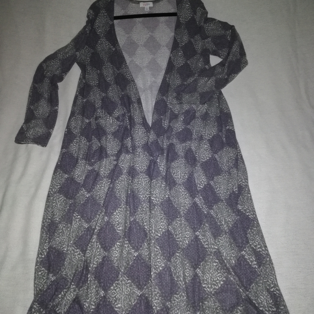LuLaRoe Sarah Pocket Cardigan Large